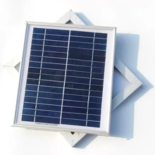 4.5W 16V Solar Cell Polycrystalline Solar Panel DIY Panel Solar Power For 12V Battery Charger Solar system Free Shipping