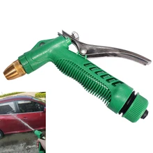 1 шт. высокого давления автомобиля очистки воды спрей насадка для садового шланга спрей Многофункциональный автомобиль очиститель воды пистолет(зеленый