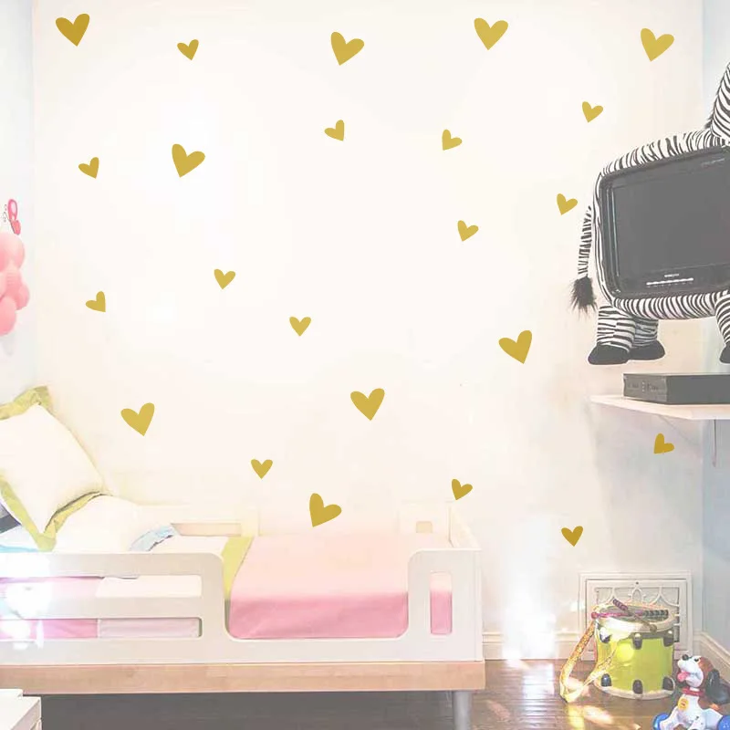 

Heart Wall Sticker For Kids Room Removable Kids Wall Sticker Room Decoration Nursery Bedroom Home Decor Wall Decal Art Stickers