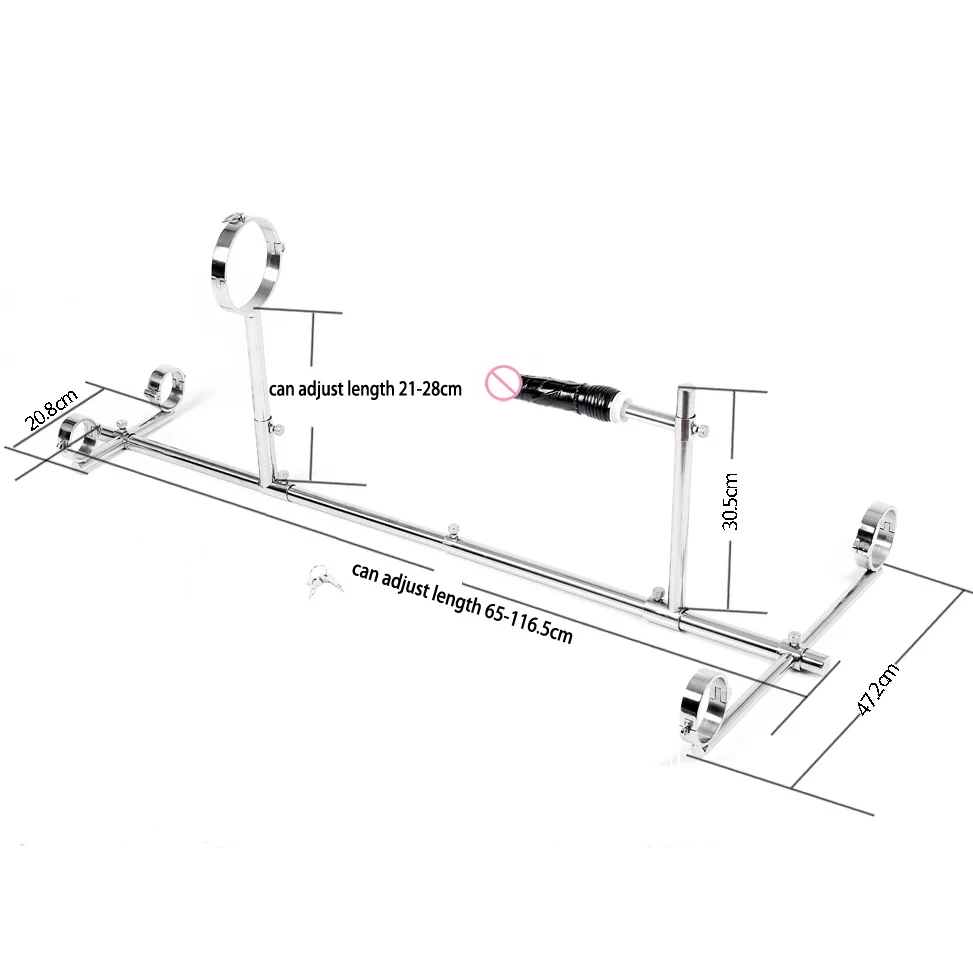 Adult Game Bdsm Torture K9 Bondage Device Slave Neck Collar Hand Ankle Cuffs Metal Handcuffs For Sex Stainless Steel Erotic Toys