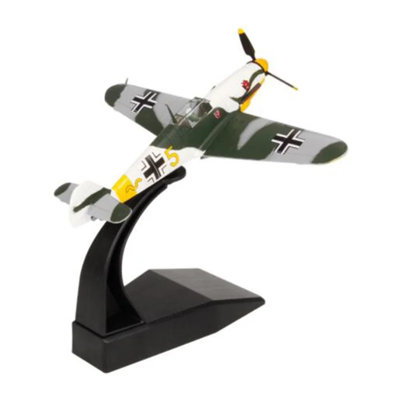 1/72 масштаб классический BF-109 реактивный истребитель второй мировой войны самолет армейский истребитель самолет модели взрослых детей игрушки военные