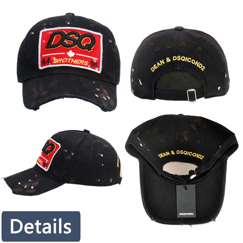 DSQICOND Snapback бейсболка для женщин и мужчин значок хлопок вышивка буквы Dat шляпы Bone