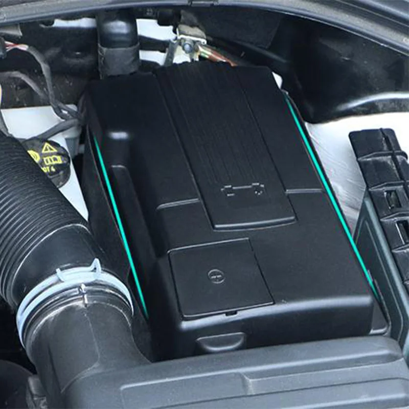 

Car Engine Battery Protection Cover For SEAT Leon Mk3 Ateca ABS Positive Negative Battery Anode Electrode Rustproof Shell Hot