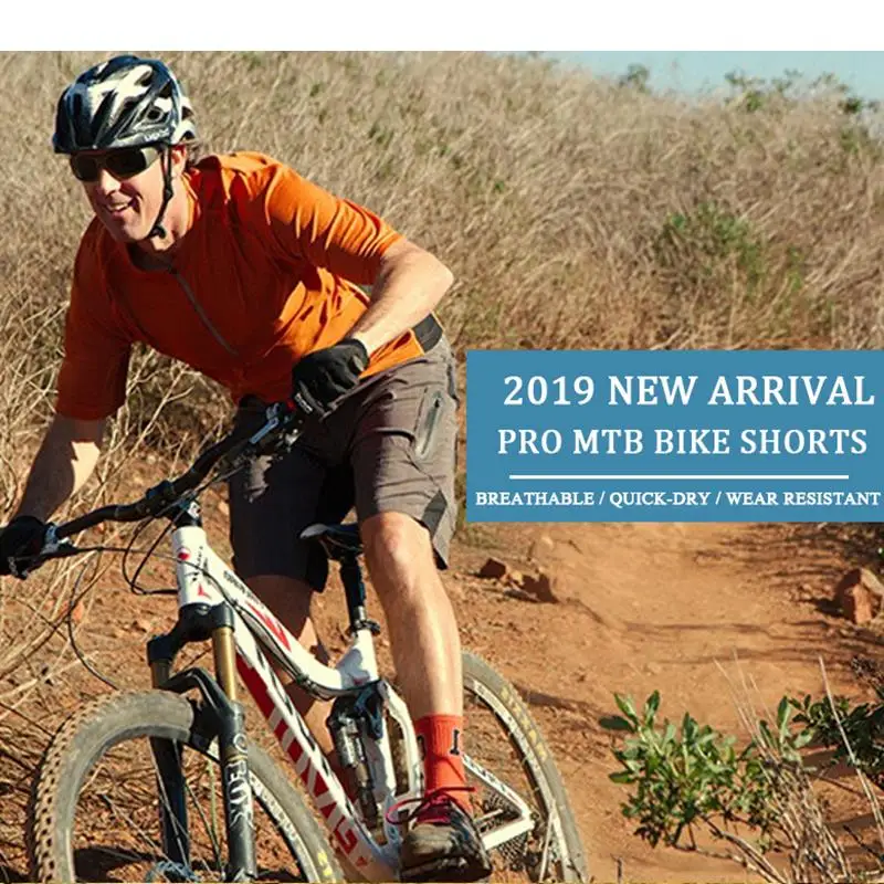 X-Tiger, летние мужские велосипедные шорты, шорты для горного велосипеда, шорты для спуска, свободные, для спорта на открытом воздухе, для верховой езды, для шоссейного велосипеда, короткие брюки