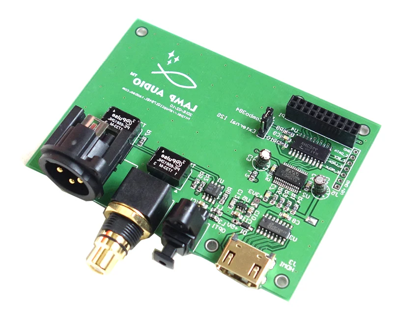 XMOS USB Digit Interface I2S/IIS to Fiber Coaxial HDMI SPDIF AES Output Board