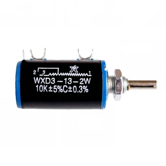 

1pcs WXD3-13-2W Shaft Dia 10K Ohm Rotary side Multiturn Potentiometer new in stock