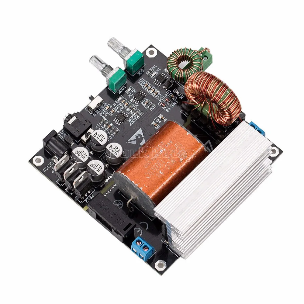 Douk Audio SSTC Интегральная плата привода готовая твердотельная катушка Тесла