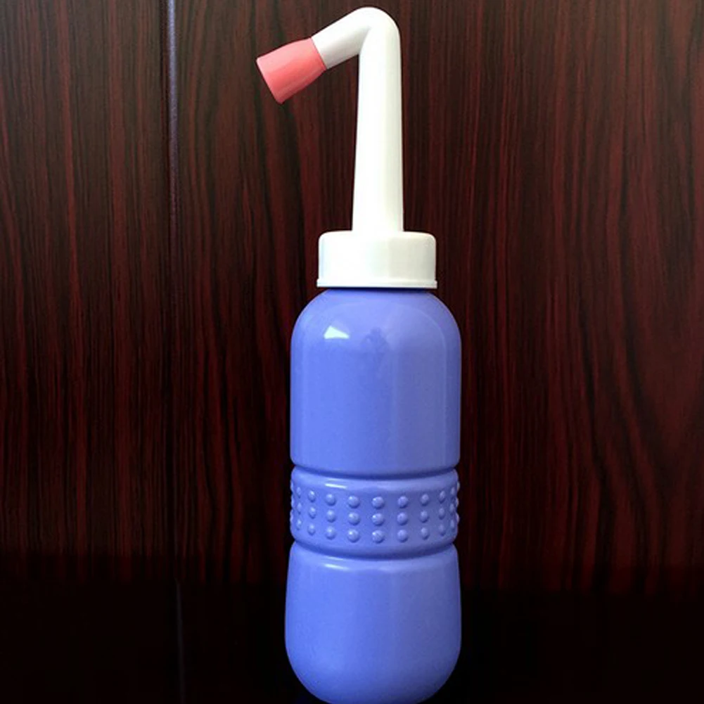 Random Color 450ml Portable Empty Bidet Bottle Handheld Travel Toilet Hand SpraySeat Water