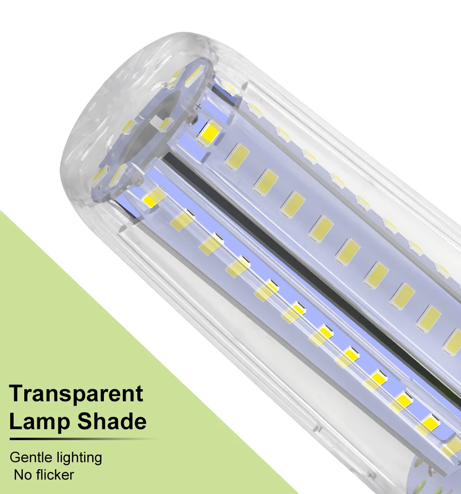 AC85-265 E27 лампочка-Кукуруза Светодиодная лампа 110 V Led лампы в форме свечи света E14 лампа дневного света мощностью 10 Вт, 15 Вт, 20 Вт, хит продаж Lampara