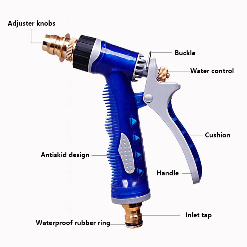 Garden Spray Water Gun Water Soap Sprayer Washer Car Gun Shampoo Auto