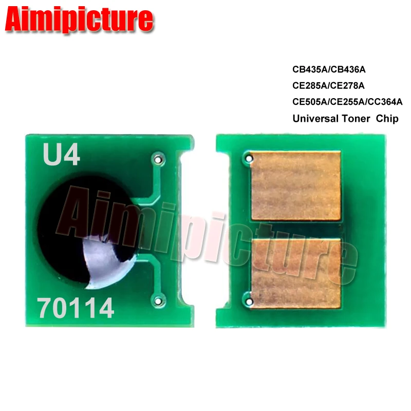 435A 35A 436A 36A 278A 78A 285A 85A 505A 05A 255A CC364A 364A Toner Cartridge Chip For HP printer Universal chip 20PCS/LOT