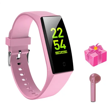 

Fitness band watch VS m3 plus id115 plus smartband bracelet measurement of pressure and pulse Women girl activity tracker clock