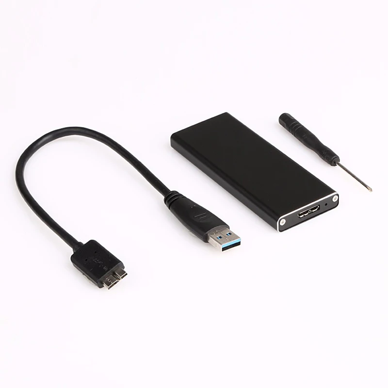 

M2 NGFF SSD to USB 3.0 Hard Disk Box External HDD SATA SSD Enclosure Box