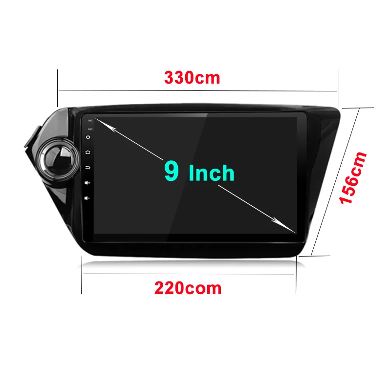 Android 8.0 Car Radio 2Din Car dvd gps 9\