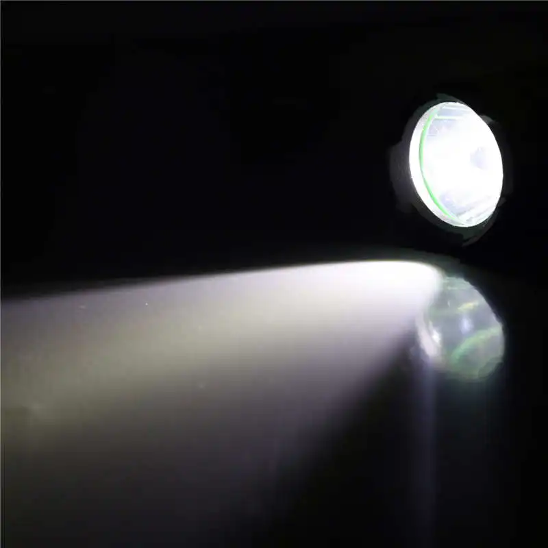 XM-L T6 LED Rechargeable Tactical Flashlight Torch Lamp AC+Battery Charger lanterna led t6 led flashlight 18650 #4A30 (7)