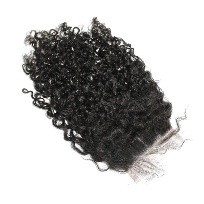 3B 3C кудрявые вьющиеся шелковые основа закрытие шнурка предварительно выщипанные Человеческие волосы remy с волосами младенца отбеленные узлы бразильские Prosa