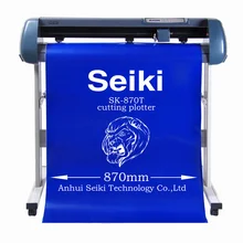 Free shipping vinyl cutter plotter 870mm artcut software