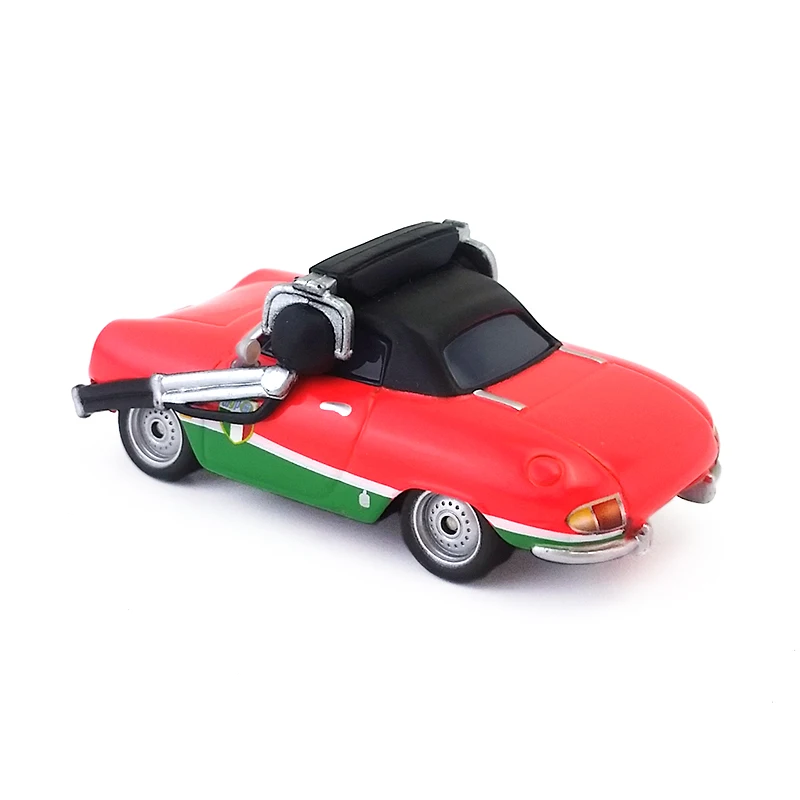 Disney Pixar Cars игрушечный автомобиль Франческо шеф повар guisppe Motorsosi литой металл 1:55