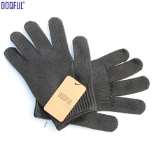 Safety Work Gloves Stabproof Anti Cut Protective Stainless Steel Wire Home Kitchen Knife Resistant Personal Self Defence Glove