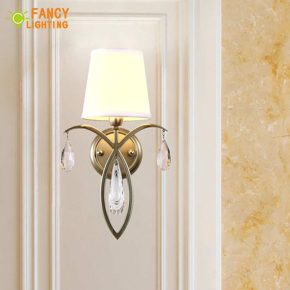E14 Bulb For Free Modern Wall Lamp Iron Led Light Home Living Room Wandlamp Stairs Fabric Shade Sconces E14 Bulb For Free Modern Wall Lamp Iron Led Light Home Living Room Wandlamp Stairs Fabric Shade Sconces