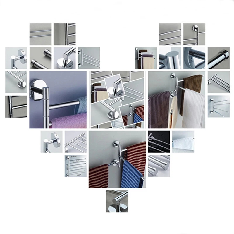 الفولاذ المقاوم للصدأ الدورية منشفة شريط منشفة رف رف تخزين للحمام الحائط منشفة حامل المنزل إكسسوارات الأجزاء الداخلية للكمبيوتر