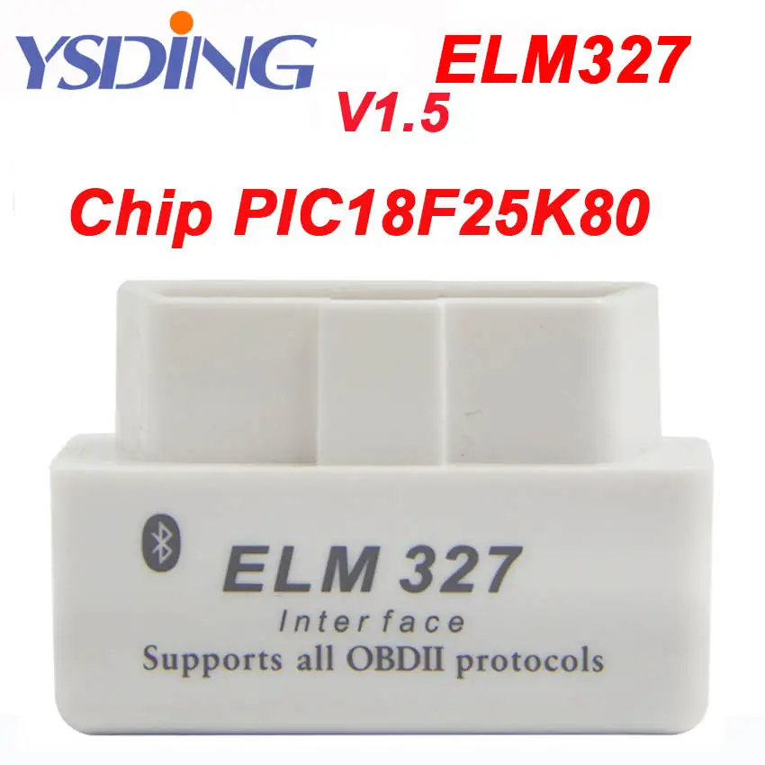 Elm327 Wi-Fi сканер iCar elm 327 V1.5 OBD2 для IOS Android PC для iPhone iPad автомобильный считыватель кодов сканер elm 327 Bluetooth адаптер - Цвет: Super White BT