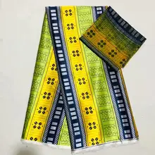 colorful african lace fabric pure silk wax fabric satin dress stretch fabric ankara wax prints pattern for swimsuit 4+2yard/lot