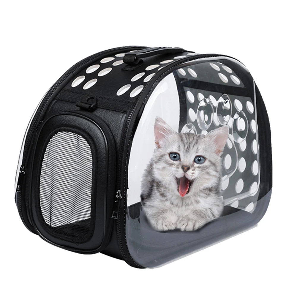Прозрачная переноска для кошек и собак, космическая капсула, складная дышащая Сумка-переноска, уличная сумка для переноски щенка