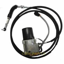 320 325 E325L мотор акселератора с одним кабелем, круглым основанием. 106-0100 1060100 для экскаватора, гарантия 6 месяцев