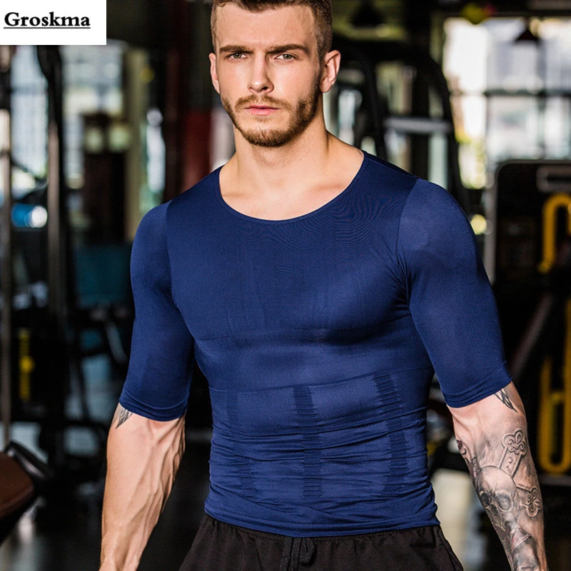 Mens seamless gym tops Clearance