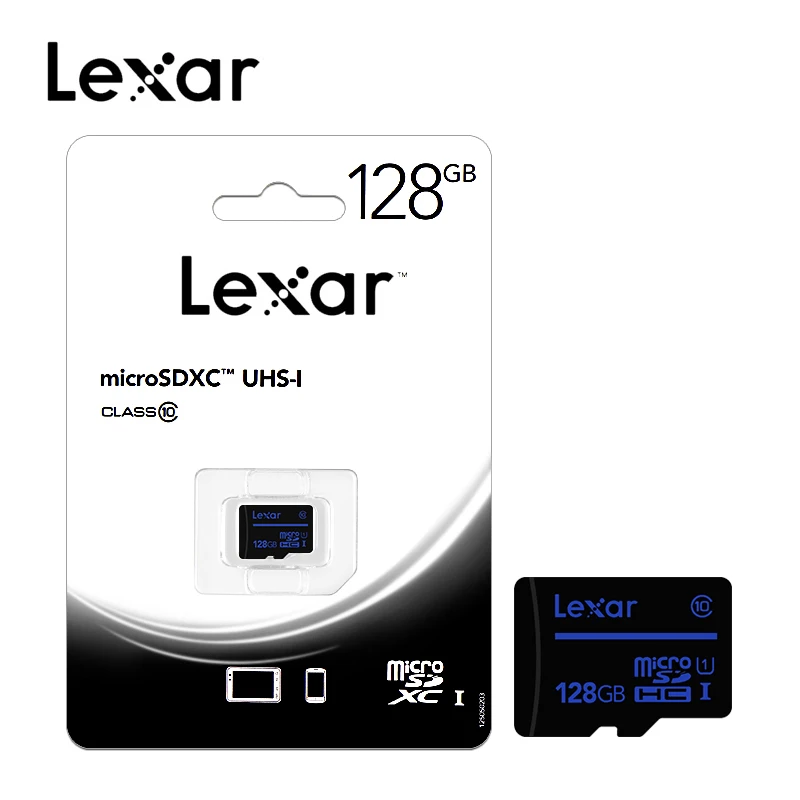 Оригинальный Lexar micro sd карты памяти 16 Гб, 32 ГБ, 64 ГБ C10 картао де memoria tf флэш-карты Class10 mecard micro sd kart