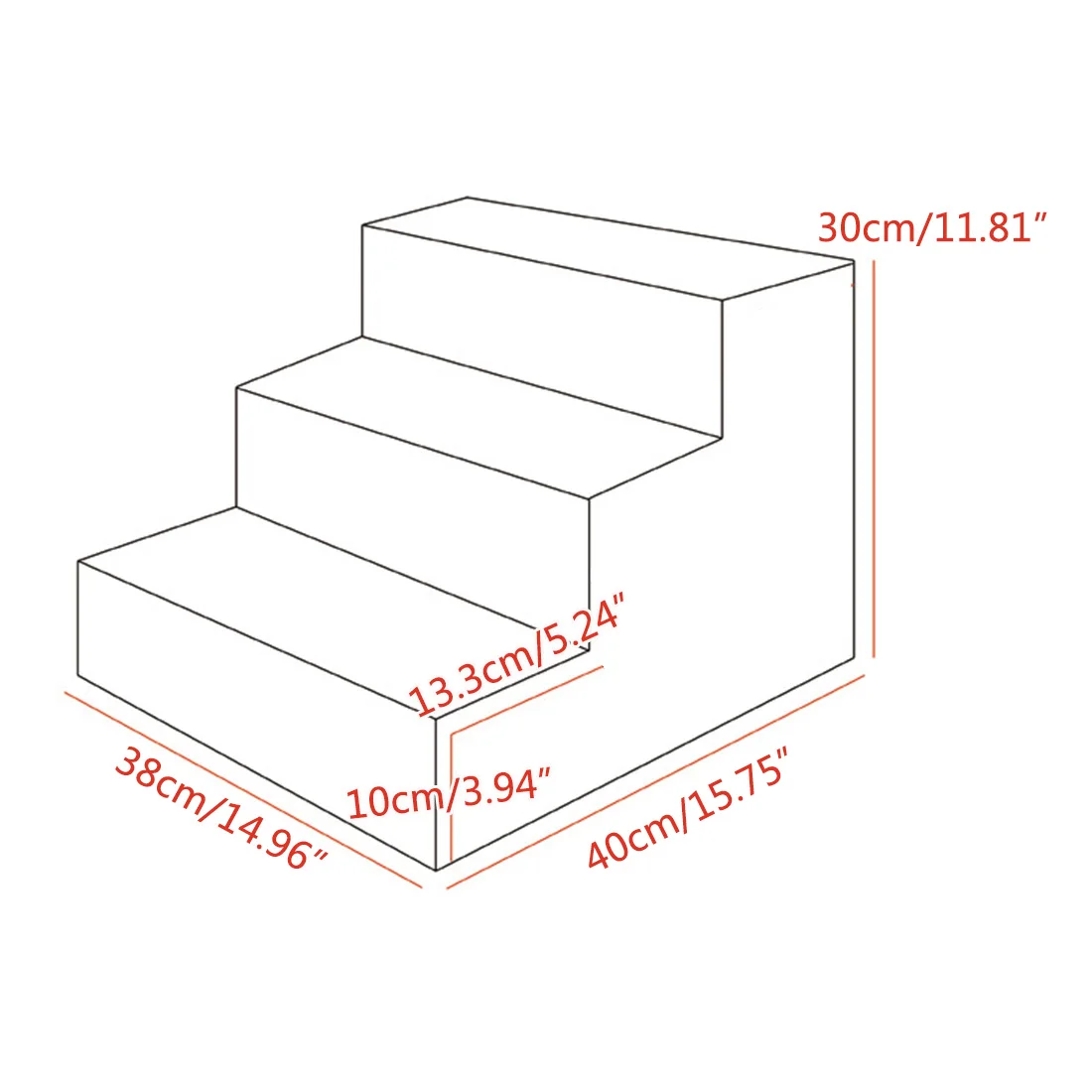 Лестница для домашних собак, 3 ступеньки, лестница для маленьких собак, домик для щенков, кошек, лестницы для домашних животных, противоскользящие съемные лестницы для щенков и собак, лестницы для домашних животных