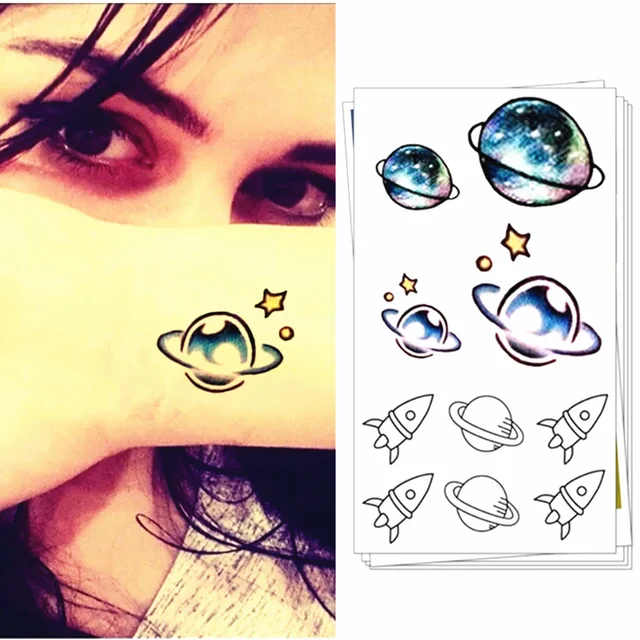 M-theory Small Universe Flash Tatoos Hand Sticker 10.5x6cm Fake Temporary Body Art Tattoo Sticker Swimsuit Dress Makeup M-theory Small Universe Flash Tatoos Hand Sticker 10.5x6cm Fake Temporary Body Art Tattoo Sticker Swimsuit Dress Makeup