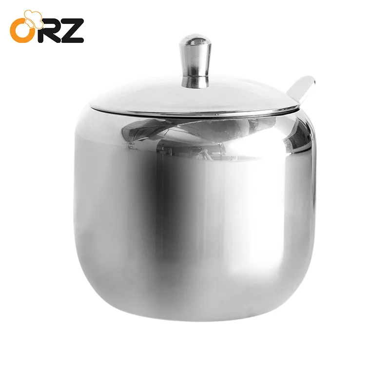 ORZ кухня специй коробка для хранения соли сахара перца контейнер приправа горшок