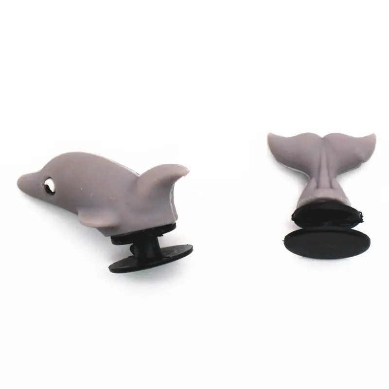 Novelty 3D Dragon Snake Garden Shoe Decoractions Cartoon Animals Style Croc Shoe Charm Accessories Give Your Child the Best Gift