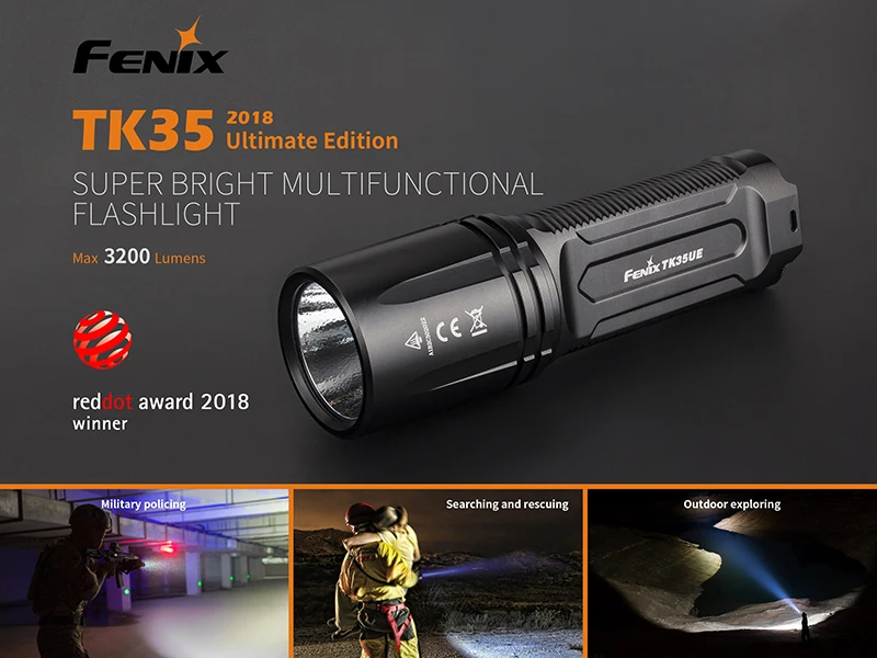 Fenix TK35UE 2018 Super Bright Multifunctional flashlight (1)