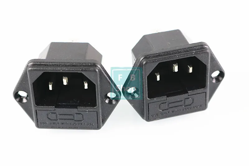 Panel Mounted 3 Pin Iec 60320 C14 Inlet Male Power Plug 15A Ac 250V W Fuse Holder huismerk kopen in de aanbieding Panel Mounted 3 Pin Iec 60320 C14 Inlet Male Power Plug 15A Ac 250V W Fuse Holder huismerk kopen in de aanbieding