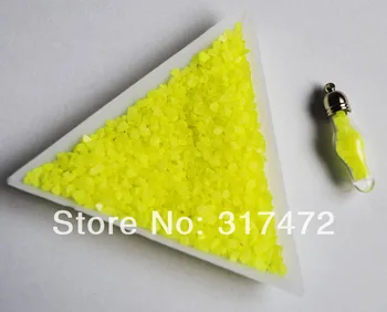 

FREESHIPPING!! yellow Rock Dust/ Fairy Sand stone STUFF for glass vial bubble NEW 100gram (can choose color)