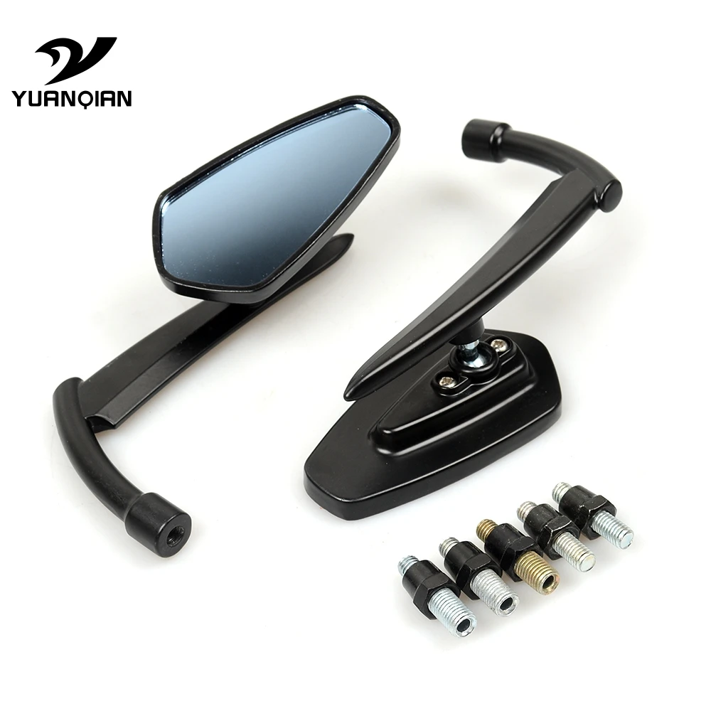 

Universal Motorcycle Adjustable handle Rearview Side Mirrors For Aprilia Tuono 1000R Factory SL Falco R RST Futuradropship