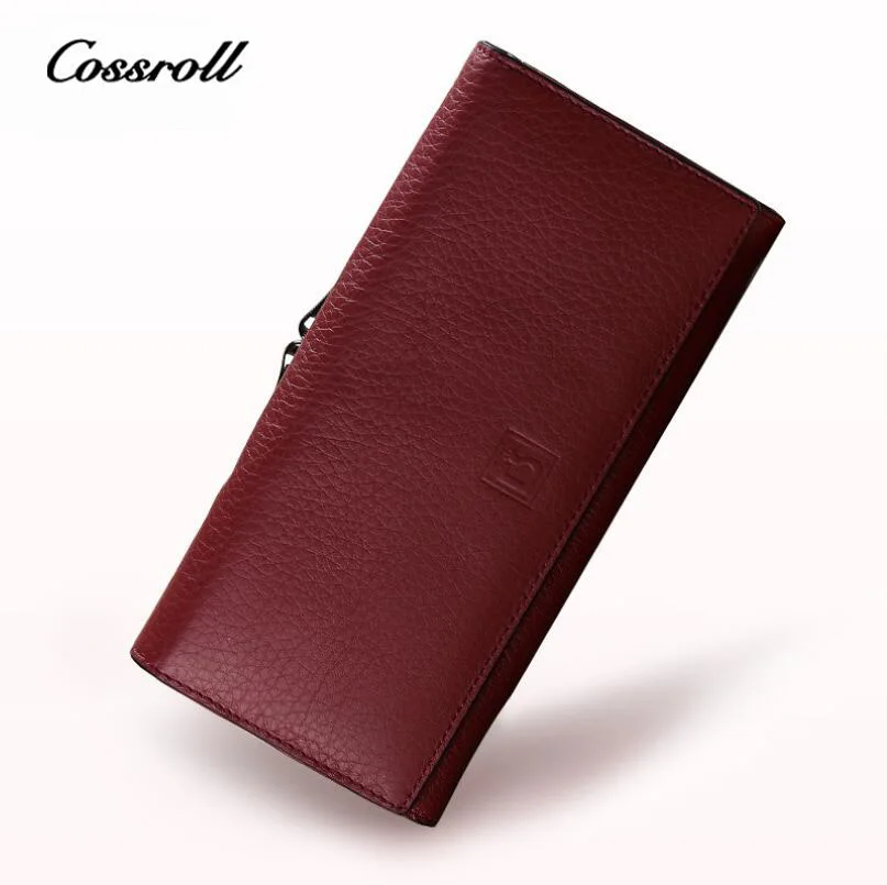 COSSROLL 100% Genuine Leather High Quality Wallets for Women and Men