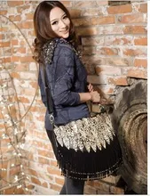 Neue Koreanische Wellenpaket Freizeit-paket Leopard Quasten Mobile Messenger Bag Mode Handtaschen