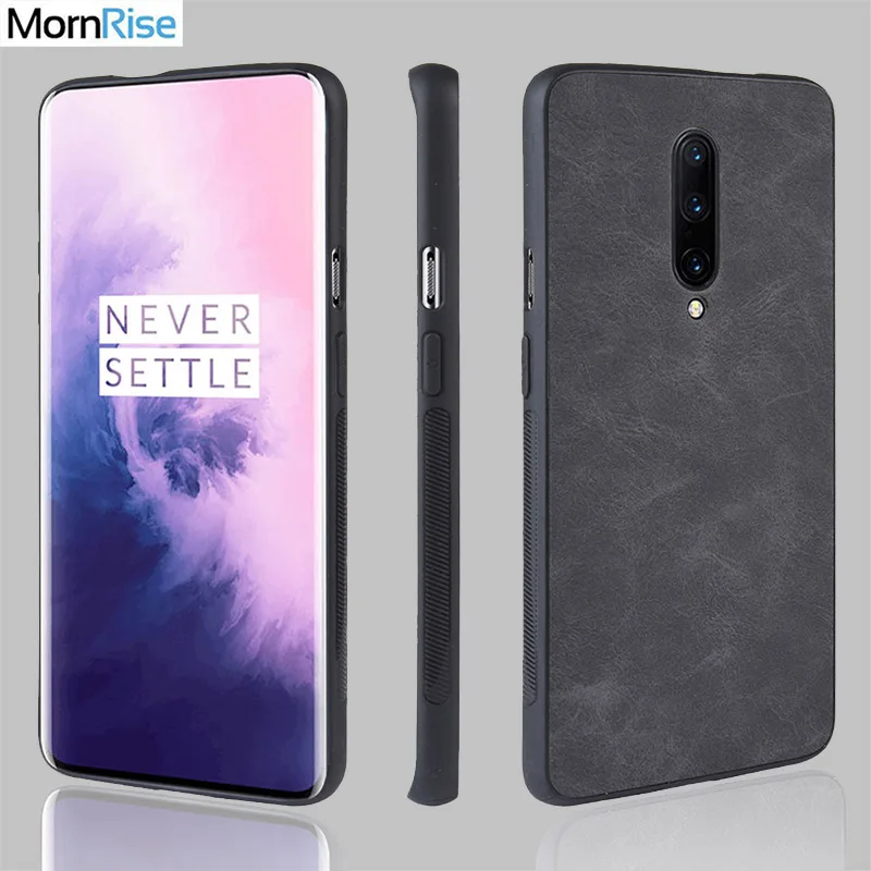 New Fashion Silicone Soft Edge TPU Inside For Oneplus 7 / Pro Case Cute PU leather Back Cover Mobile Phone Shell Coque | Мобильные