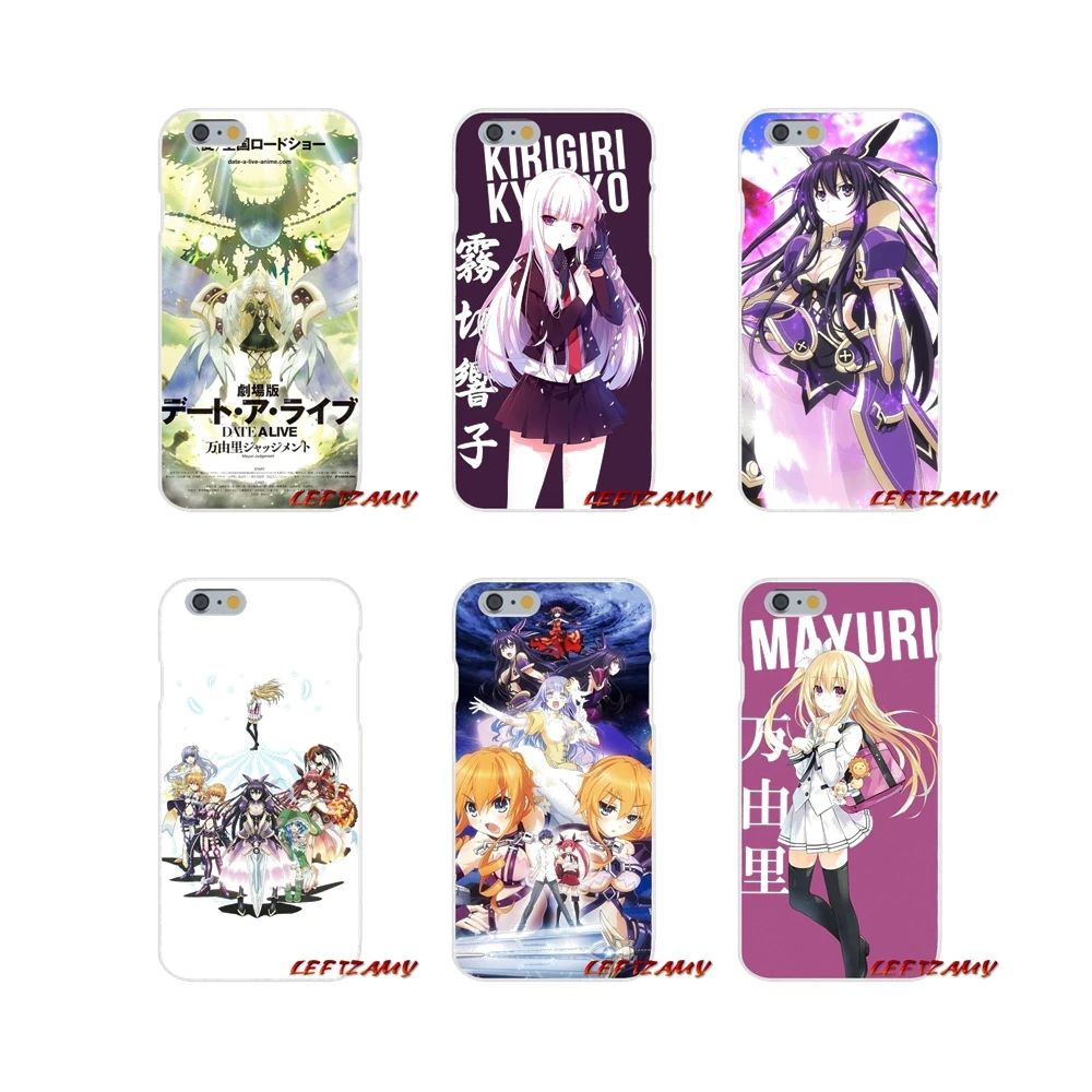 

Cell Phone Shell Cover anime Date A Live Movie pretty girl For Samsung Galaxy S3 S4 S5 MINI S6 S7 edge S8 S9 Plus Note 2 3 4 5 8