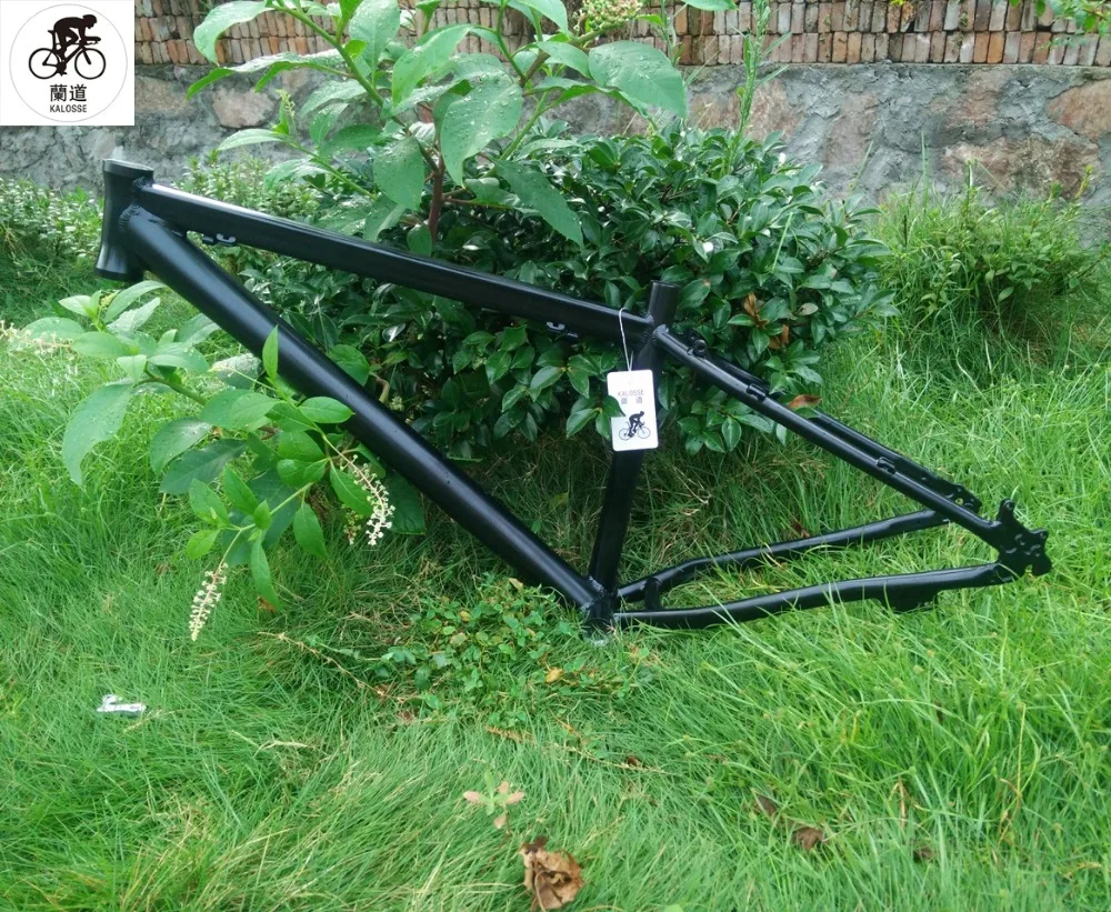 

Kalosse DIY colors Fat bike frame 26*4.0 tires Beach bike frame Fat bicycle frame 17 inch 120mm bottom bracket