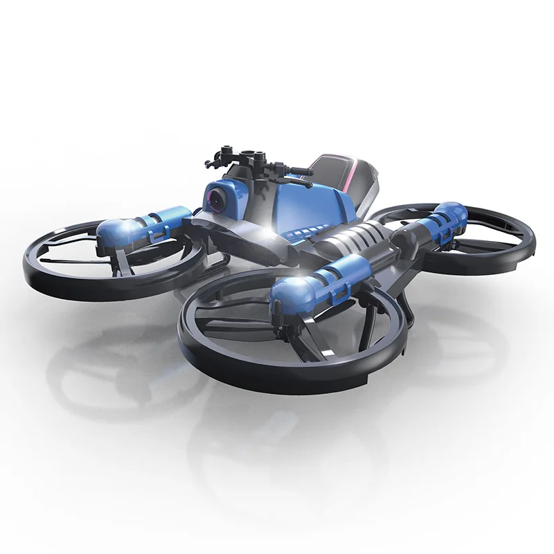 H6 WiFi FPV RC Drone Motorcycle 2 in 1 Foldable Helicopter With Camera Aerial RC Quadcopter H6 Motorcycle Drone 2 in 1 Toys Dron