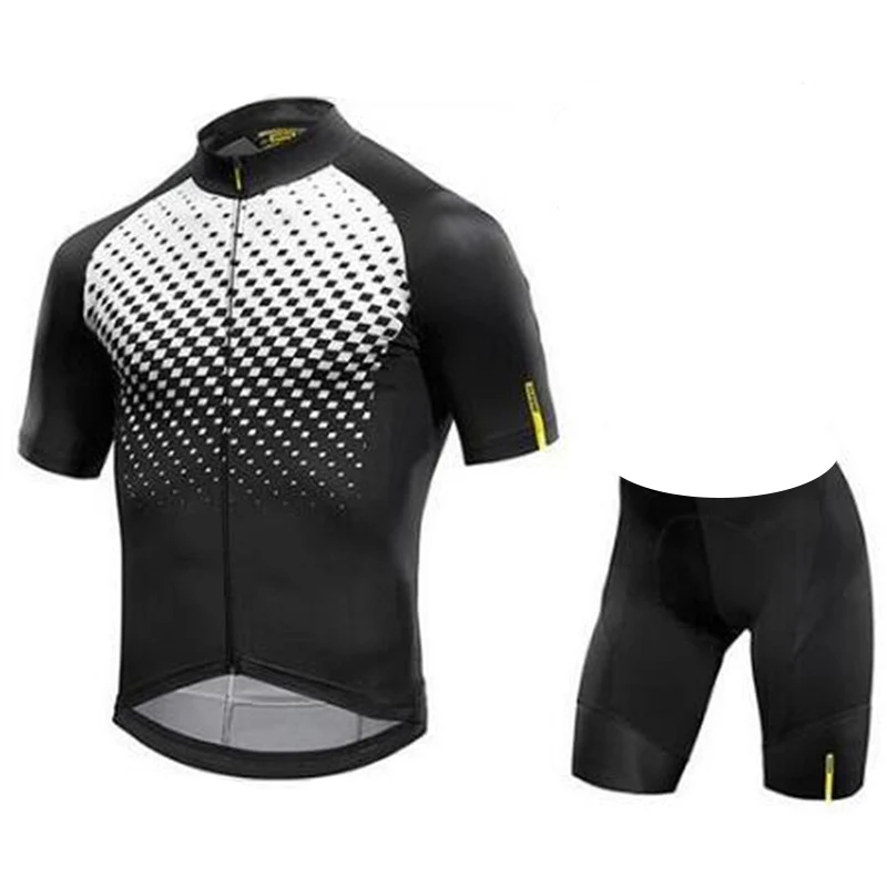Mavic Лето Велоспорт Джерси комплект короткий рукав дышащий MTB велосипед качество