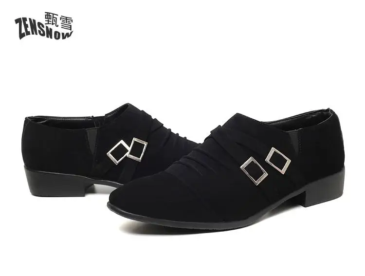 

2017 Spring And Autumn Fashion New Men's Korean Version Of Korean Style Leather Shoes Fashion Casual Shoes Hairdressers Personal