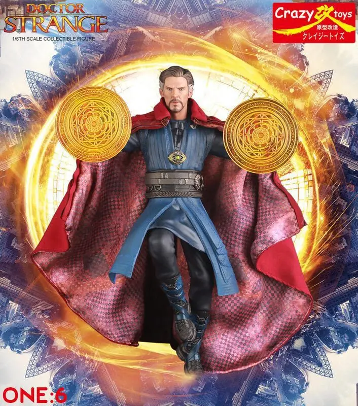 28 см Сумасшедшие игрушки Marvel Мстители доктор странная статуя ПВХ фигурка