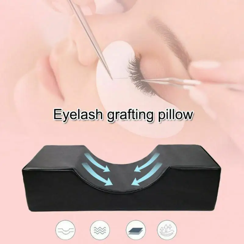 

Professional Lash Pillow Eyelash Extensions Neck Pillow Ergonomic Memory Pillows For Makeup Salon Use Grafting Eyelashes Support
