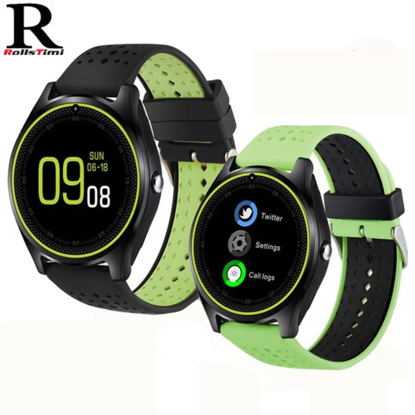 

RollsTimi Smart Watch Running Bluetooth Sports Pedometer Smartwatch Relogio Android Phone 1GB + 16GB Call SIM Camera